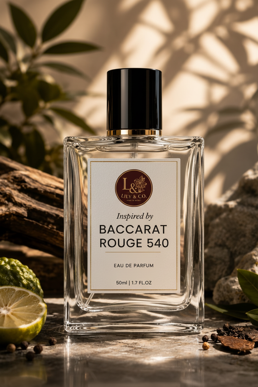 Inspired by Baccarat Rouge 540 by Maison Francis Kurkdjian