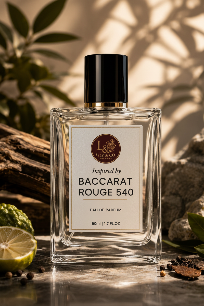 Inspired by Baccarat Rouge 540 by Maison Francis Kurkdjian